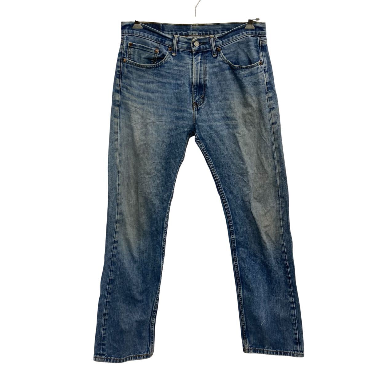 Slacks - 【中古】【古着】 Levi's 505 デニムパンツ W34 ブルー リーバイス ジップアップ ジーンズ アメカジ カジュアル 古着卸 アメリカ仕入 2507-279