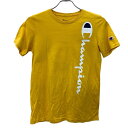 【中古】【古着】 Champion 半袖 プリント Tシャツ レディース XL イエロー チャンピオン 古着卸 アメリカ仕入 a707-5430