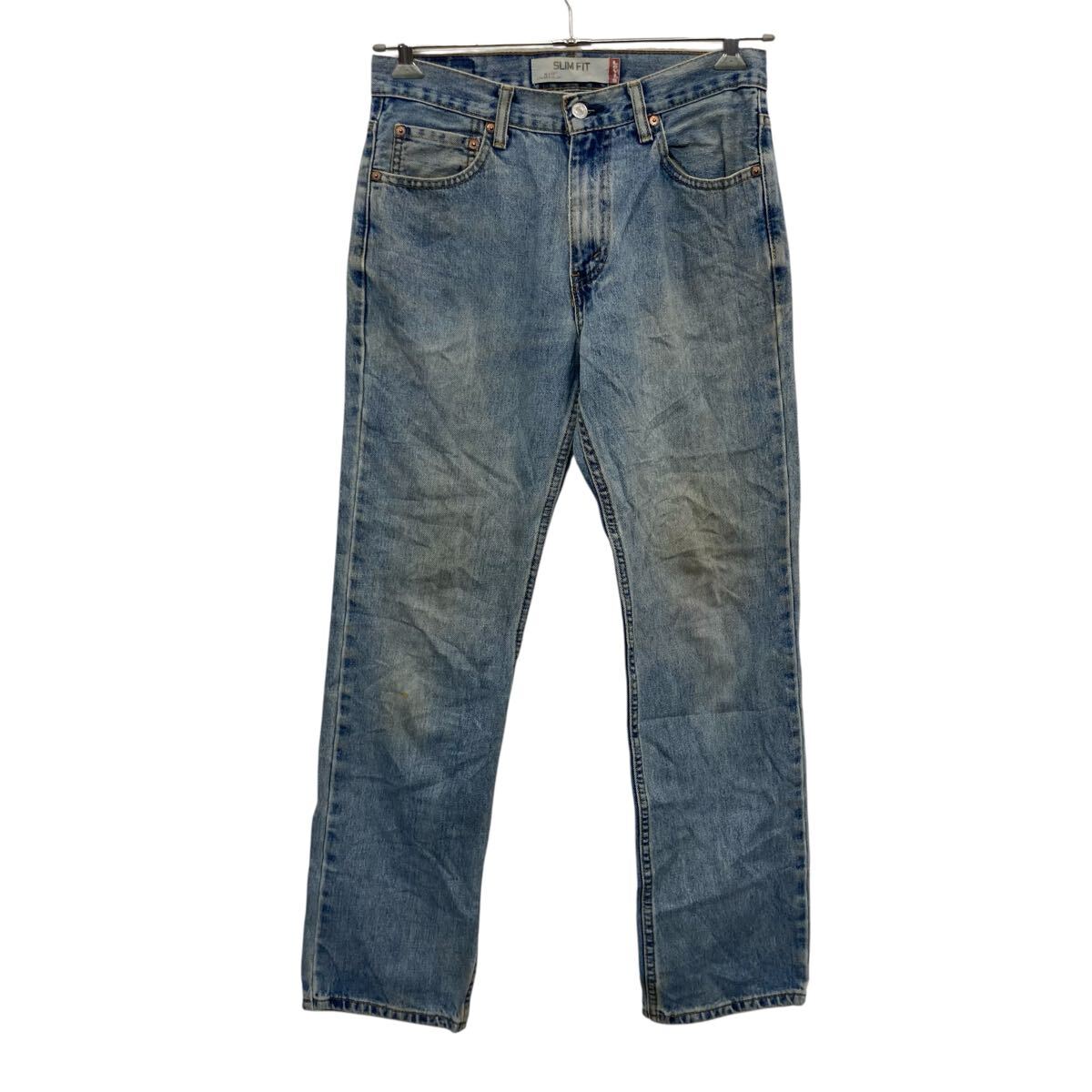 【中古】【古着】 Levi's 512 デニムパンツ W30 ブルー リーバイス ジップアップ ジーンズ アメカジ カジュアル 古着卸 アメリカ仕入 2..