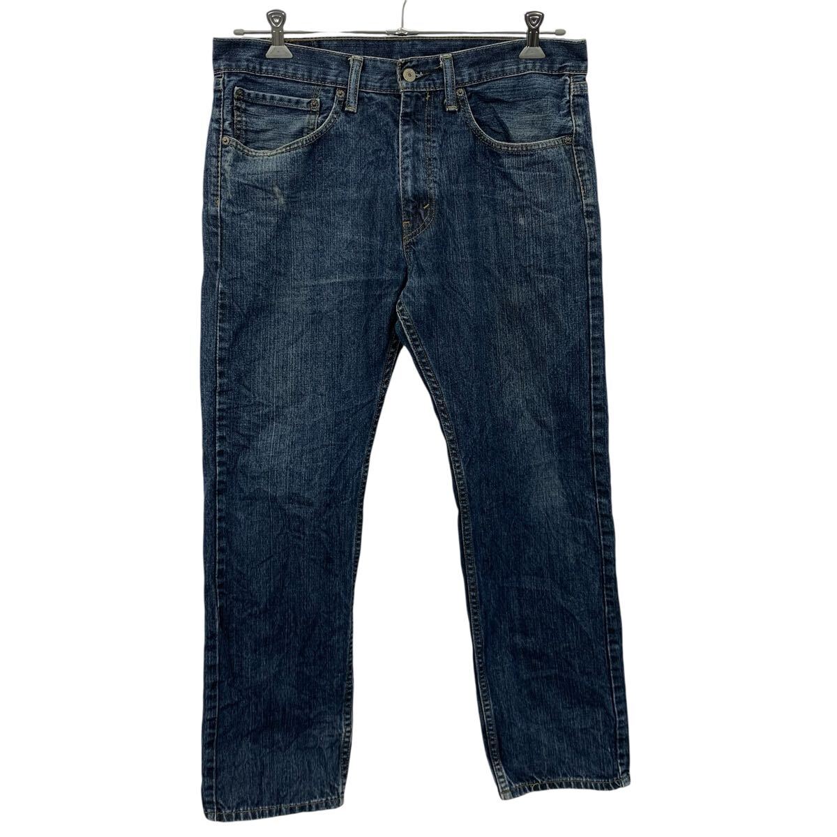 Rakuten - 【中古】【古着】 Levi's 505 デニムパンツ W34 インディゴブルー リーバイス ジップアップ コットン100% アメカジ ジーンズ 古着卸 アメリカ仕入 2507-558