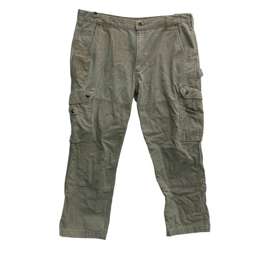 【中古】【古着】 carhartt ワークパンツ W40 グレー カーハート ジップアップ ビッグサイズ カーゴパンツ リップストップ 古着卸 アメリカ仕入 2507-566 【中古】【古着】 carhartt ワークパンツ W40 グレー カーハート ジップアップ ビッグサイズ カーゴパンツ リップストップ 古着卸 アメリカ仕入 2507-566