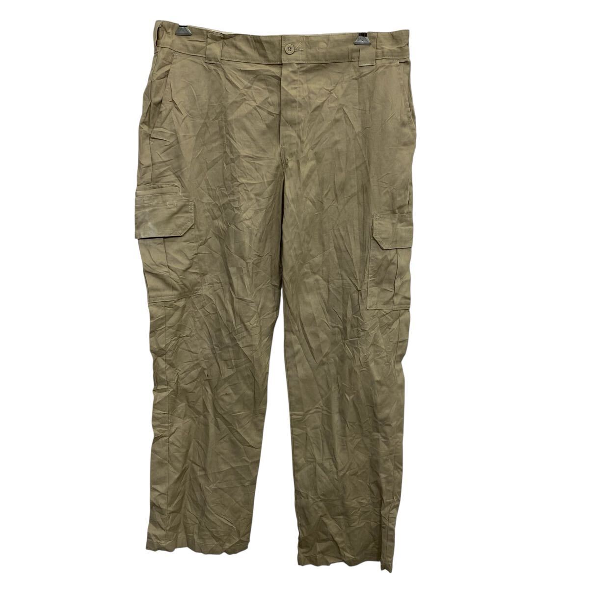 【中古】【古着】 Dickies カーゴパンツ W38 ベージュ ディッキーズ ワークパンツ 古着卸 アメリカ仕入 2507-619