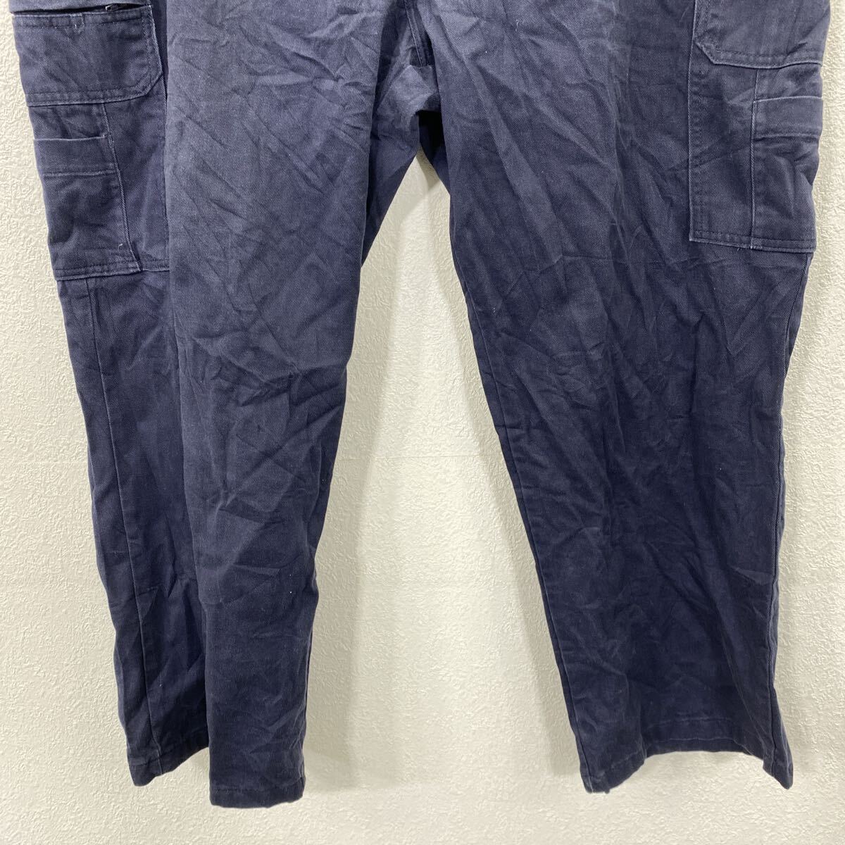 【中古】【古着】 Dickies ワークパンツ W44 ネイビー ディッキーズ ビッグサイズ カーゴパンツ 作業着 古着卸 アメリカ仕入 2507-671