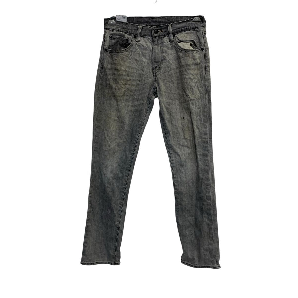 【中古】【古着】 Levi's 511 デニムパンツ W30 グレー リーバイス ジップアップ ジーンズ カジュアル アメカジ 古着卸 アメリカ仕入 2508-38