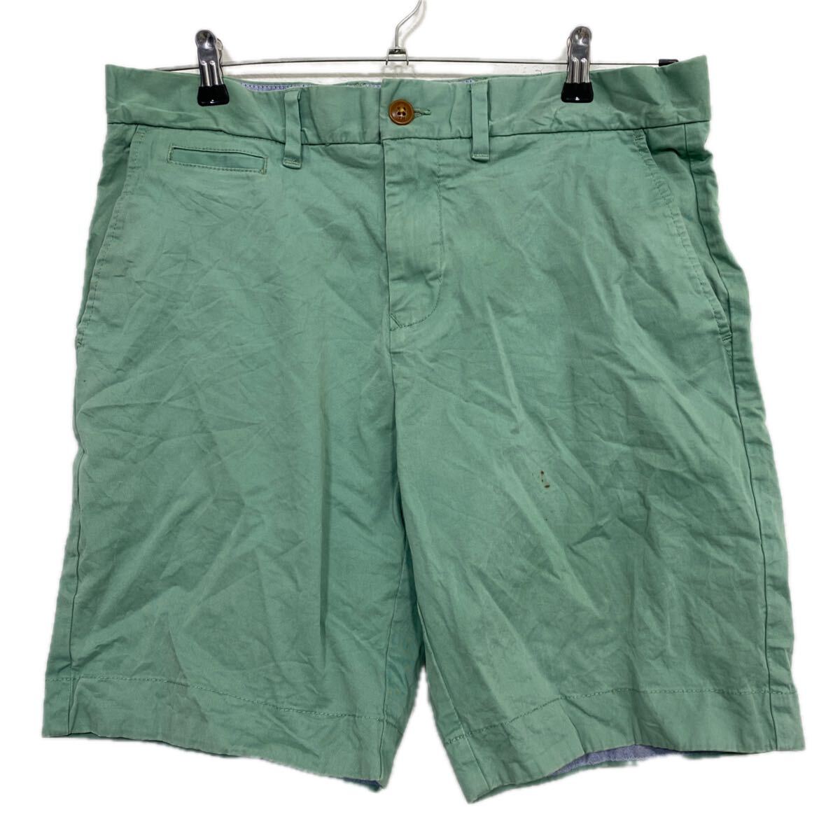 【中古】【古着】 TOMMY HILFIGER チノ ショートパンツ W32 ミントグリーン トミーヒルフィガー ハーフパンツ 古着卸 アメリカ仕入 2508-168
