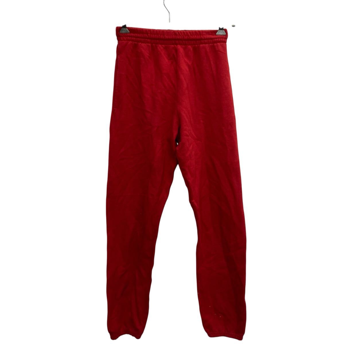 【中古】【古着】 FRUIT OF THE LOOM スウェットパンツ S レッド フルーツオブザルーム ウエストゴム イージーパンツ スポーツ 古着卸 アメリカ仕入 2508-185