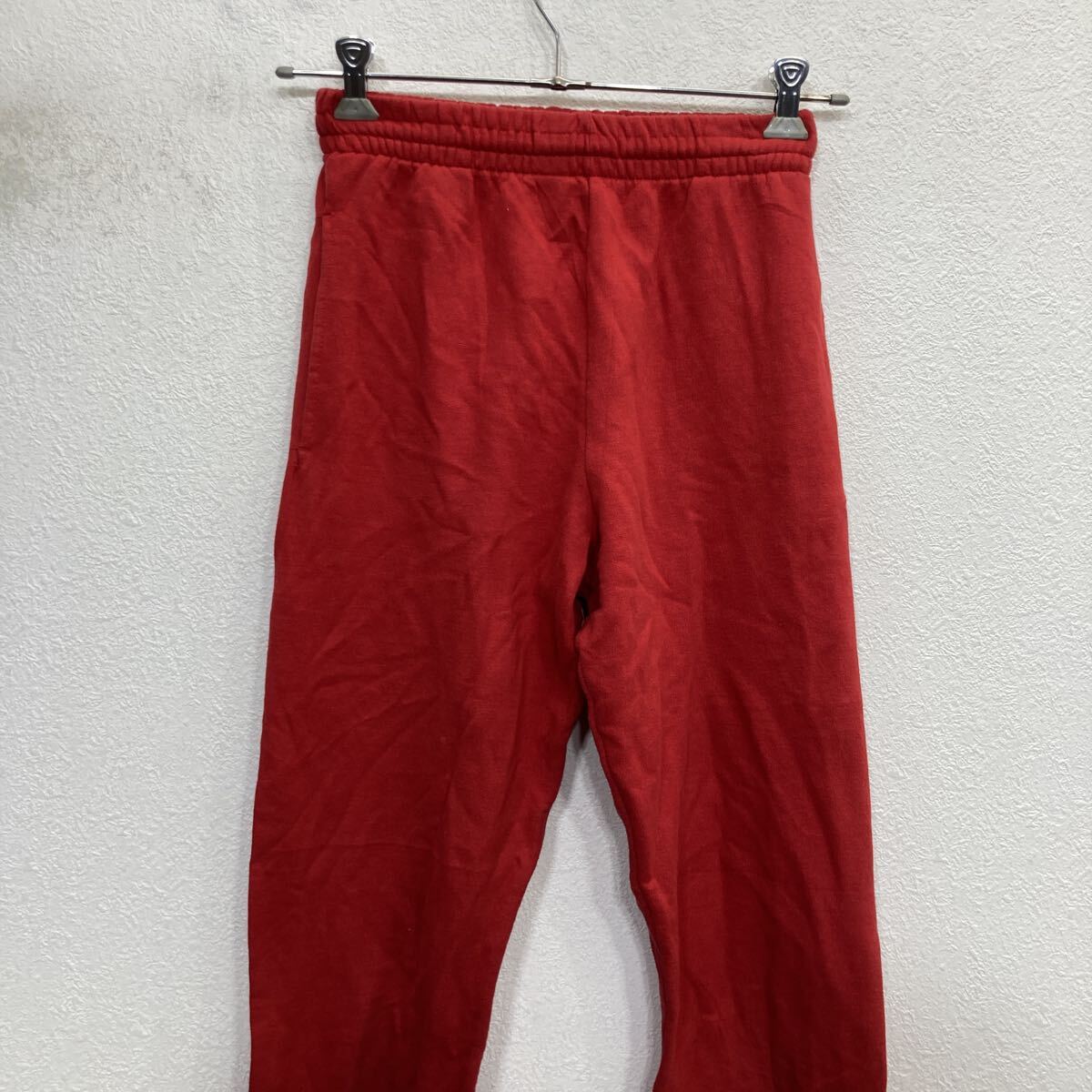 【中古】【古着】 FRUIT OF THE LOOM スウェットパンツ S レッド フルーツオブザルーム ウエストゴム イージーパンツ スポーツ 古着卸 アメリカ仕入 2508-185