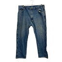 【中古】【古着】 Wrangler デニムパンツ W40 ブルー ラングラー ジップアップ ビッグサイズ ジーンズ アメカジ カジュアル 古着卸 アメリカ仕入 2508-239|詳細画像