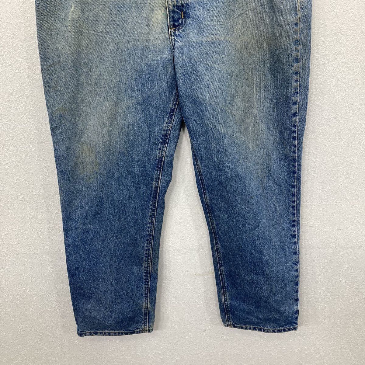 【中古】【古着】 Carhartt デニムパンツ W42 ライトブルー ビッグサイズ メキシコ カーハート 古着卸 アメリカ仕入 2508-306