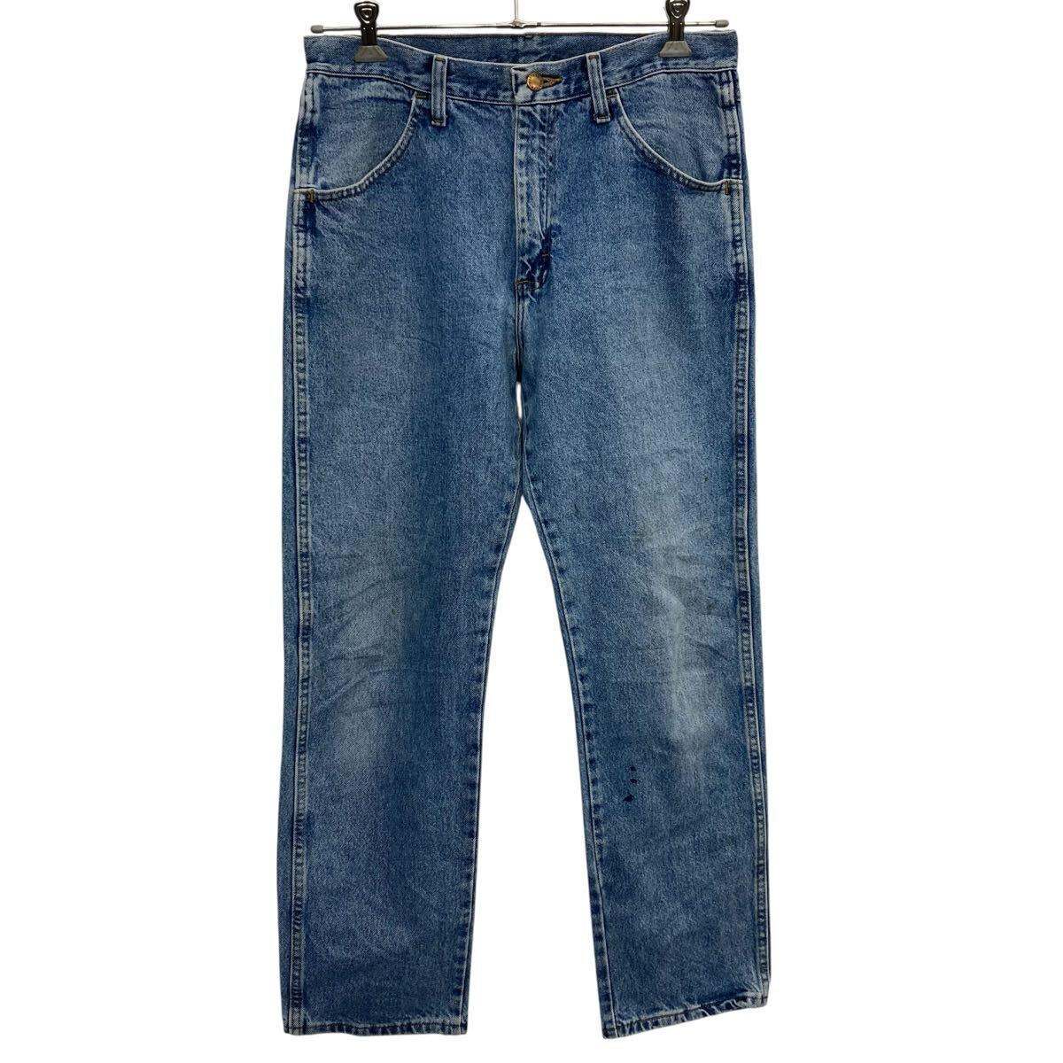  RUSTLER デニムパンツ W32 インディゴブルー ラスラー ジップアップ メキシコ製 アメカジ ジーンズ 古着卸 アメリカ仕入 2508-425
