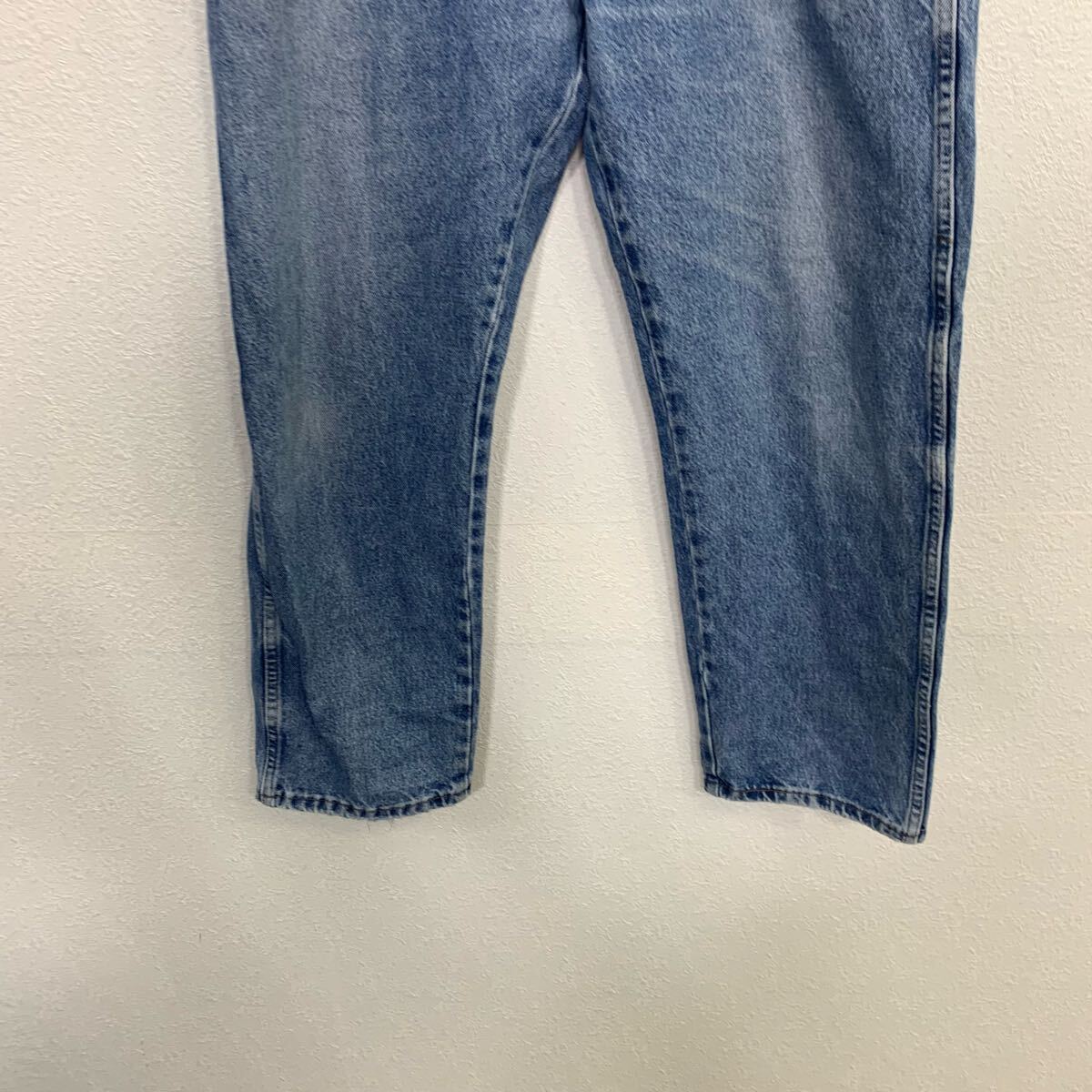 【中古】【古着】 RUSTLER デニムパンツ W38 インディゴブルー ラスラー ジップアップ アメカジ ジーンズ 古着卸 アメリカ仕入 2508-448