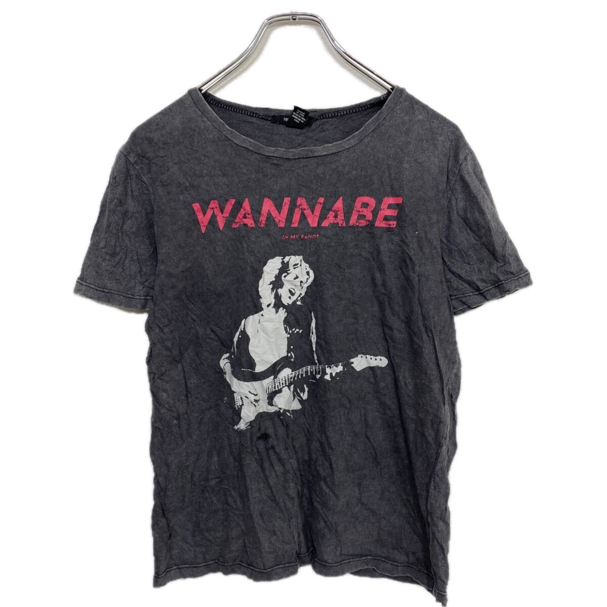 【中古】【古着】 FOREVER21 半袖 プリントTシャツ レディース S グレー フォーエバー21 古着卸 アメリカ仕入 a708-5478
