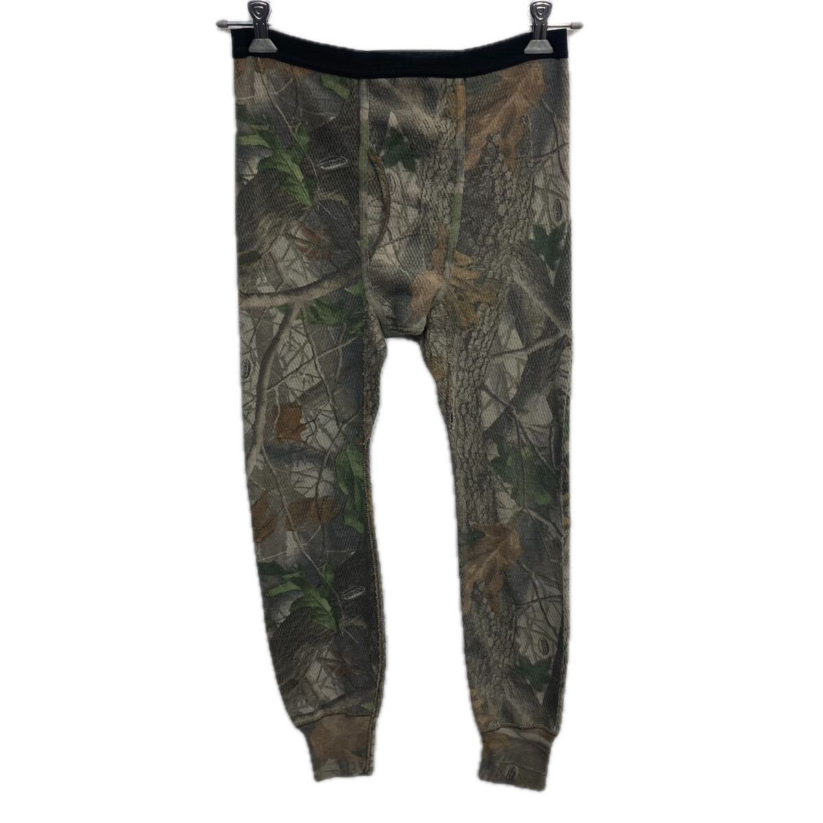  REALTREE パンツ M マルチカラー リアルツリー イージーパンツ 総柄 カモ柄 アンダーウェア ミリタリー風 古着卸 アメリカ仕入 2508-652