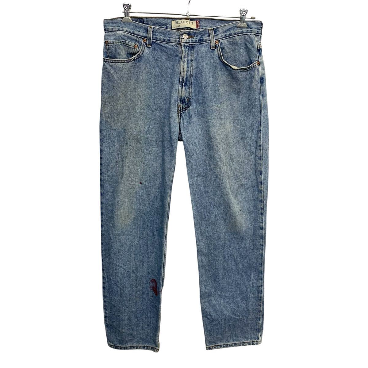 Rakuten - 【中古】【古着】 Levi's 550 デニムパンツ W36 ライトブルー ビッグサイズ 古着卸 アメリカ仕入 2508-825