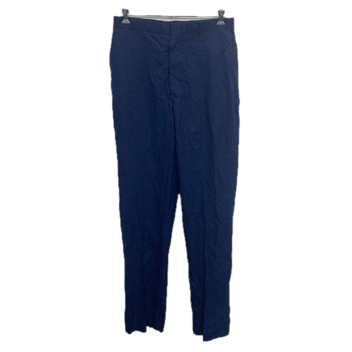 【中古】【古着】 DSCP ワークパンツ 36XL ブルー系 ジップアップ ビッグサイズ ワークウェア ワーク 作業服 ボトムス 古着卸 アメリカ仕入 2508-844
