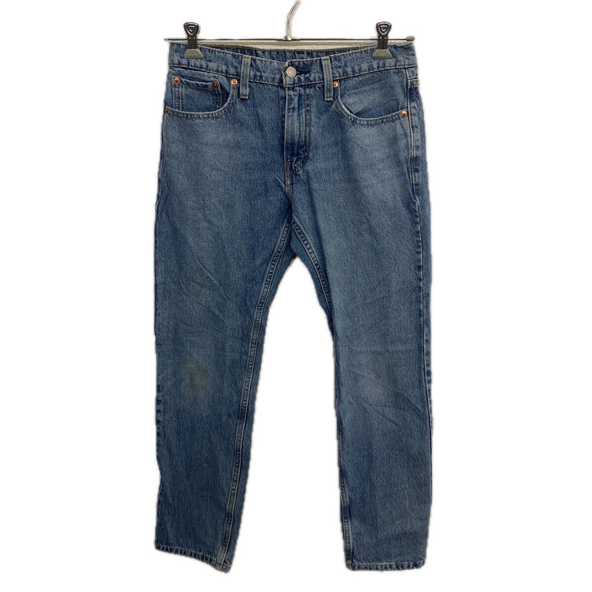 【中古】【古着】 Levi's 502 デニムパンツ W29 ブルー リーバイス ジップアップ カジュアル アメカジ ジーンズ 古着卸 アメリカ仕入 2508-849
