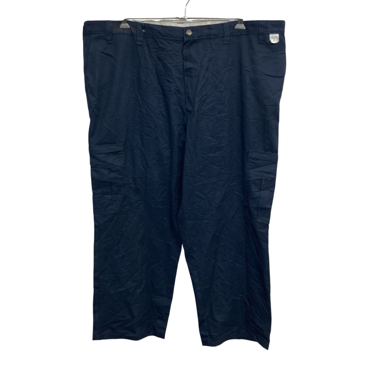 【中古】【古着】 Dickies ワークパンツ 48UU ネイビー ディッキーズ ジップアップ ビッグサイズ カーゴパンツ ボトムス 古着卸 アメリカ仕入 2509-47