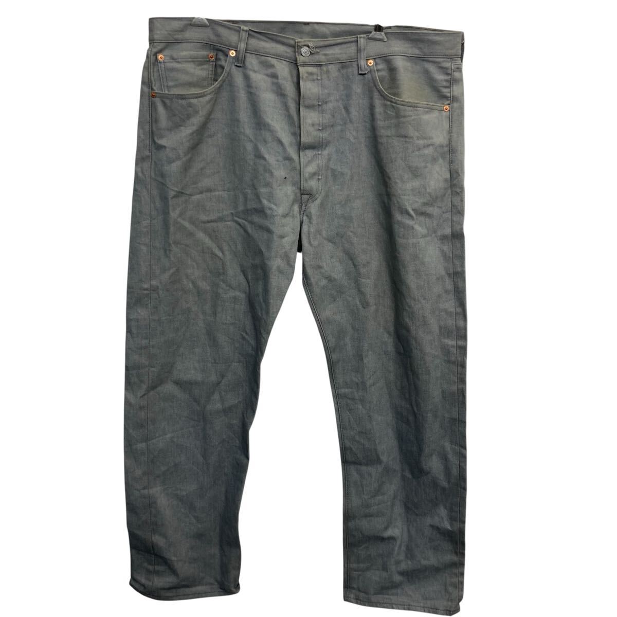【中古】【古着】 Levi's デニムパンツ W40 グレー リーバイス ビッグサイズ メキシコ製 ボタンフライ カジュアル ジーンズ 古着卸 ア..
