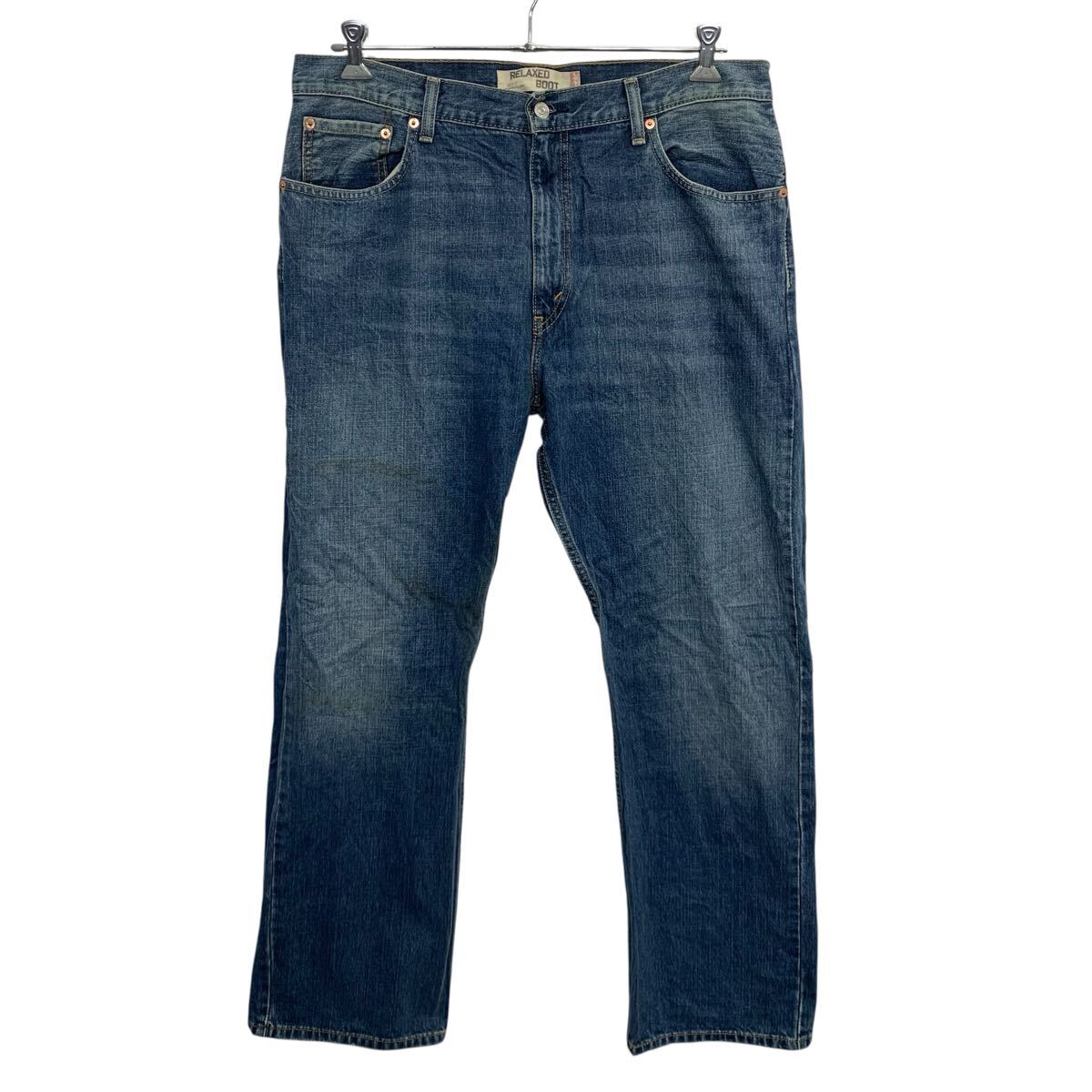 【中古】【古着】 Levi's 557 デニムパンツ W36 インディゴブルー リーバイス ジップアップ カジュアル アメカジ ジーンズ 古着卸 アメリカ仕入 2509-159