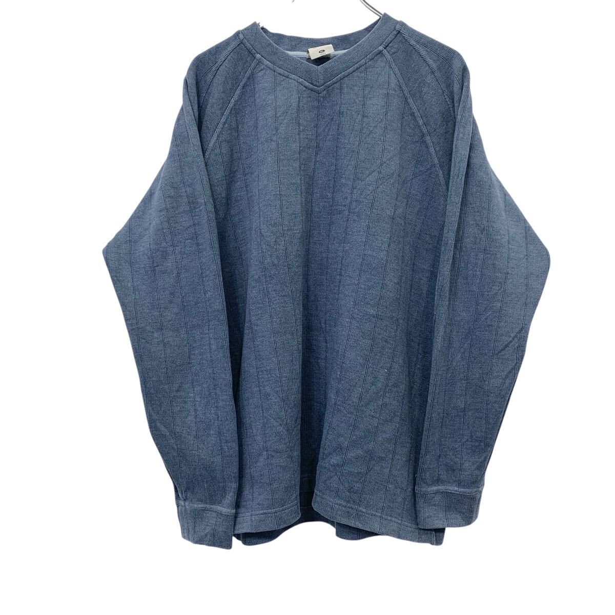 【中古】【古着】 Columbia 無地ロングTシャツ XL ブルーグレー コロンビア X.C.O ロンT 古着卸 アメリカ仕入 a709-5060