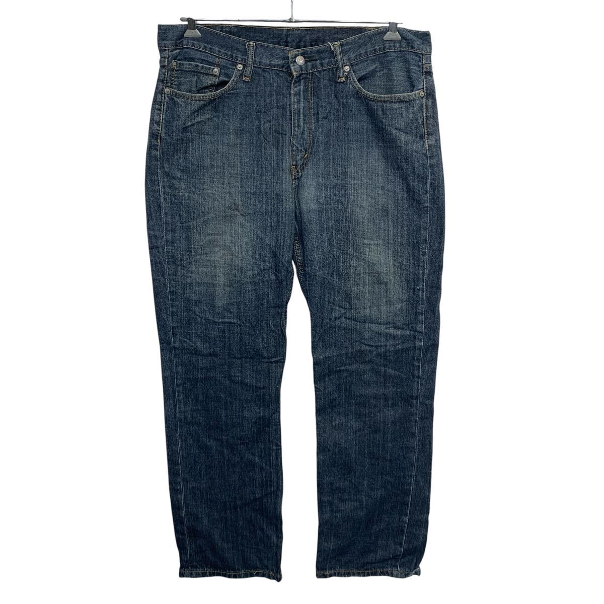 【中古】【古着】 Levi's 514 デニムパンツ W38 インディゴブルー リーバイス ジップアップ ビッグサイズ カジュアル ジーンズ 古着卸 アメリカ仕入 2509-174