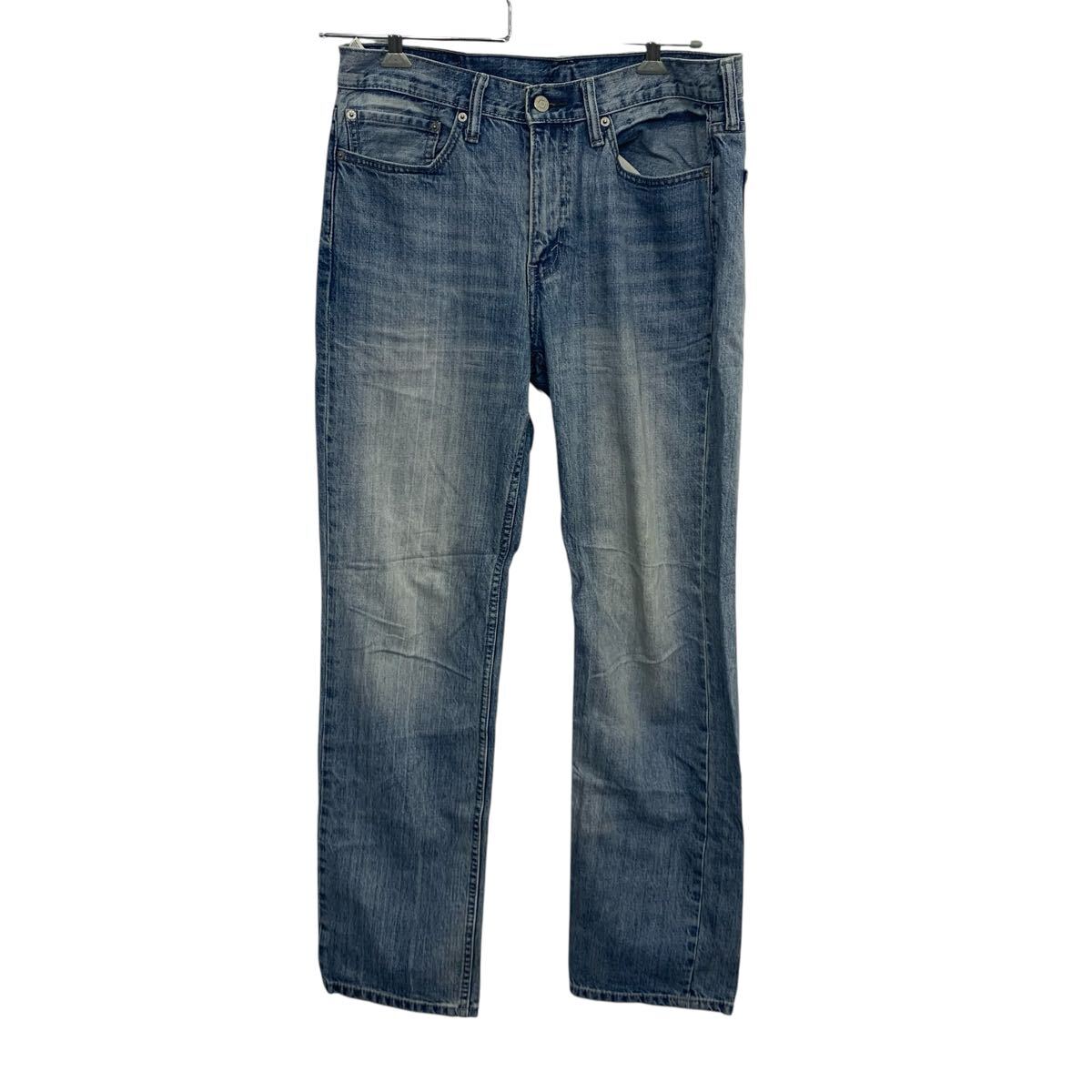 【中古】【古着】 Levi's 514 デニムパンツ W33 インディコブルー リーバイス ジップアップ カジュアル ジーンズ アメカジ 古着卸 アメリカ仕入 2509-185