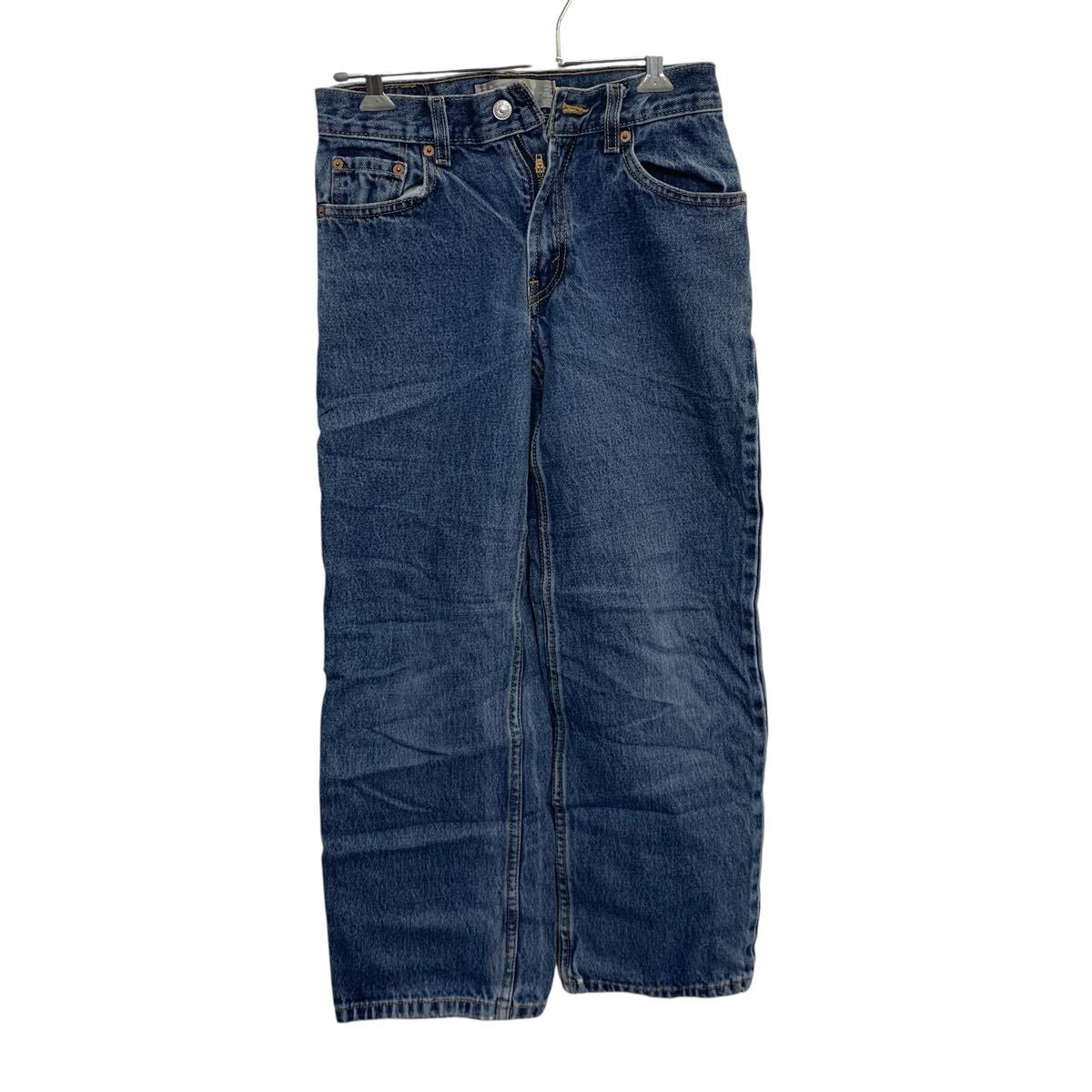 【中古】【古着】 Levi's 550 デニムパンツ W27 ブルー リーバイス ジップアップ カジュアル ジーンズ アメカジ 古着卸 アメリカ仕入 2509-192