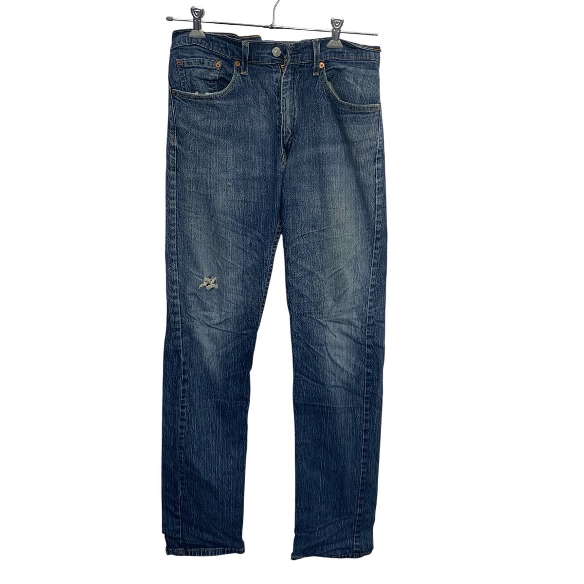 【中古】【古着】 Levi's 505 デニムパンツ W32 ブルー リーバイス ジップアップ カジュアル ジーンズ アメカジ 古着卸 アメリカ仕入 2509-194