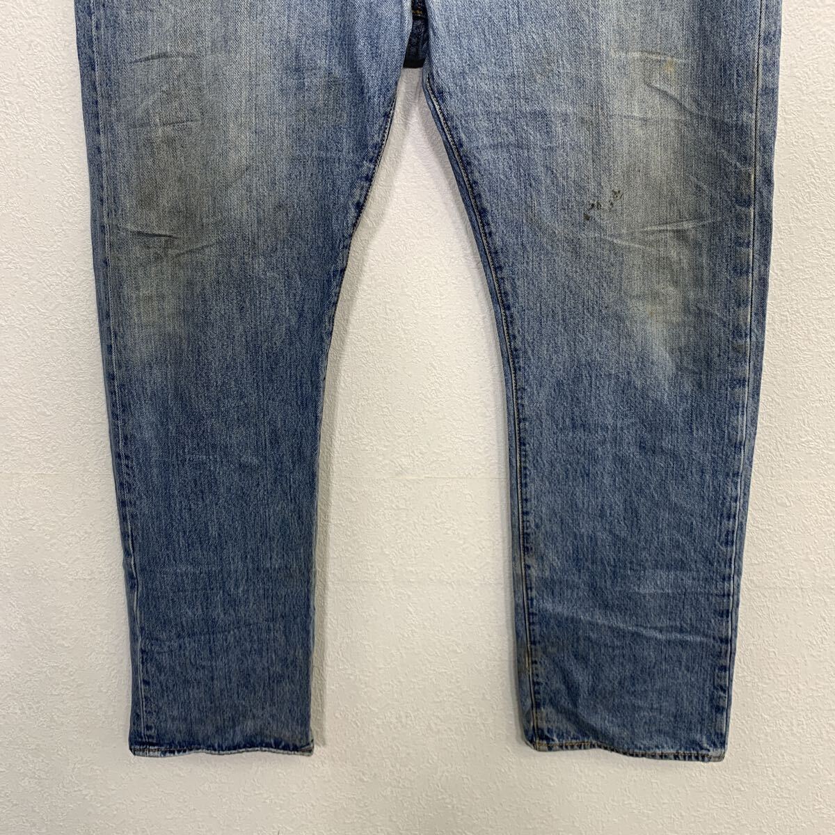 【中古】【古着】 Levi's 501 デニムパンツ W38 ブルー リーバイス ボタンフライ メキシコ製 カジュアル アメカジ ジーンズ 古着卸 アメリカ仕入 2509-225
