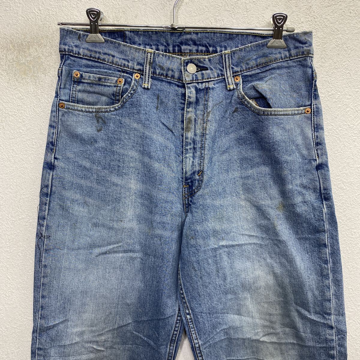 【中古】【古着】 Levi's 550 デニムパンツ W34 ライトインディゴ リーバイス Gパン ジーンズ 古着卸 アメリカ仕入 2509-393
