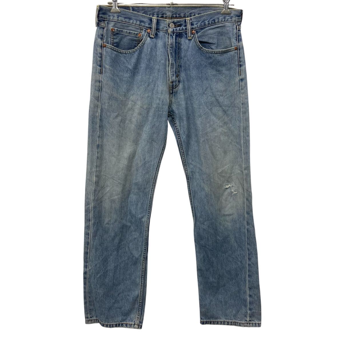 Rakuten - 【中古】【古着】 Levi's 505 デニムパンツ W34 インディゴブルー リーバイス ジップアップ カジュアル アメカジ ジーンズ 2509-757