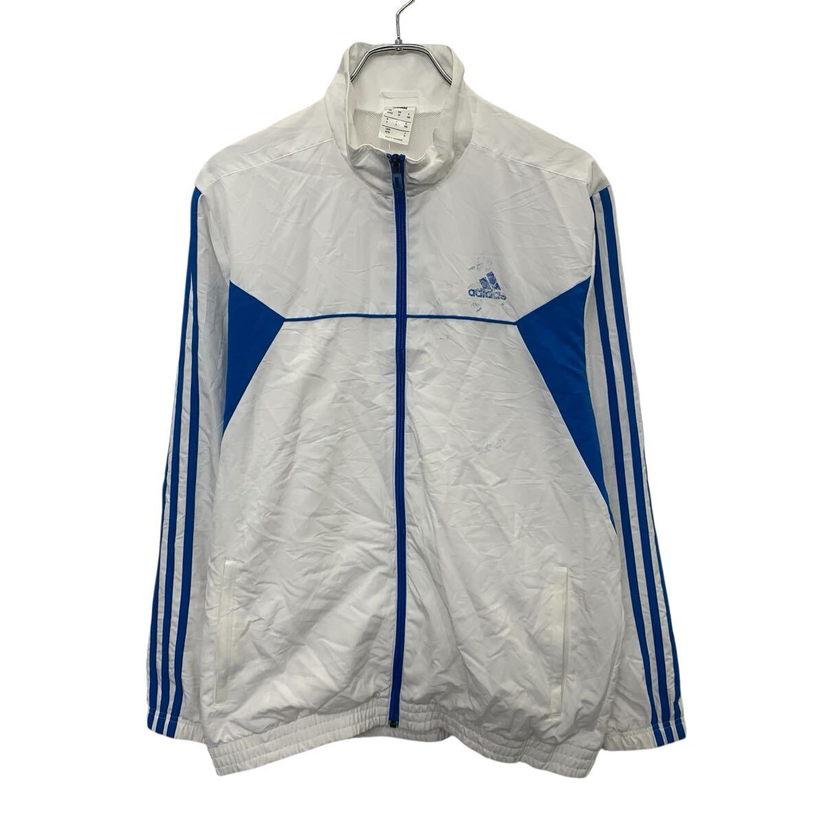 楽天市場】アディダス 青 ジャージ（カラーホワイト）の通販