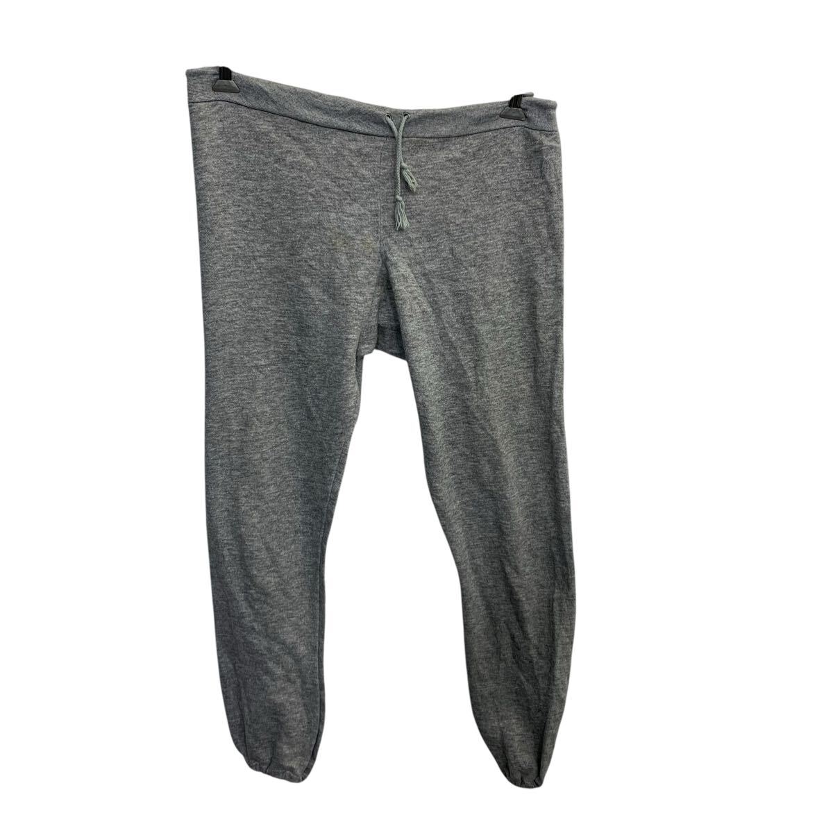 【中古】【古着】 Healthknit ジャージパンツ M グレー ヘルスニット スウェット アメリカ製 裏起毛 ウエストロープ 2510-142