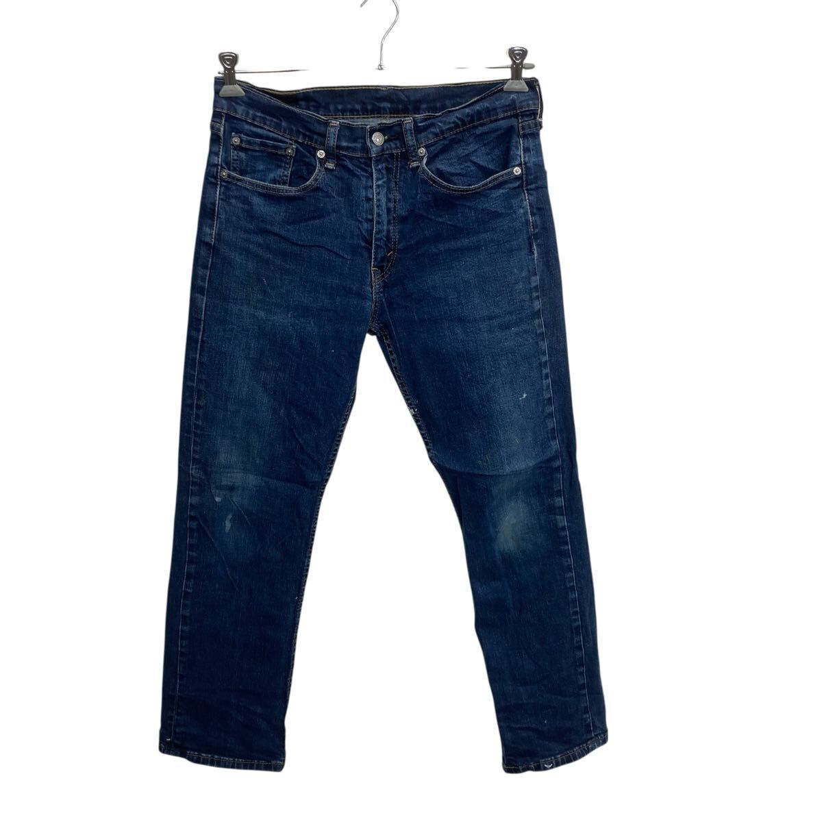 【中古】【古着】 Levi's 514 デニムパンツ W33 インディゴ リーバイス ジップアップ アメカジ ジーンズ デニム コットン 2510-234