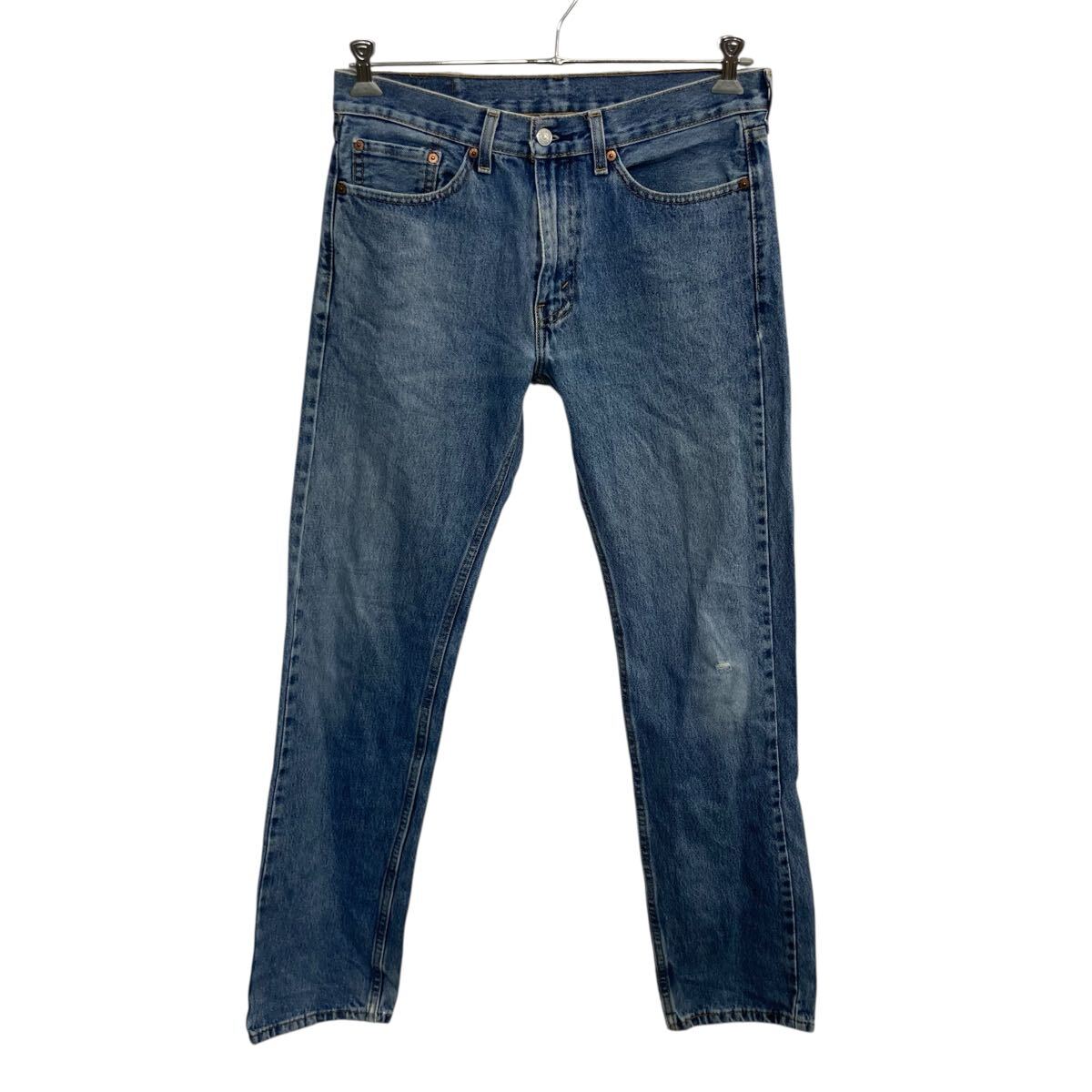 【中古】【古着】 Levi's 505 デニムパンツ W31 ライトブルー リーバイス ジップアップ メキシコ製 アメカジ ジーンズ デニム コットン 2510-399