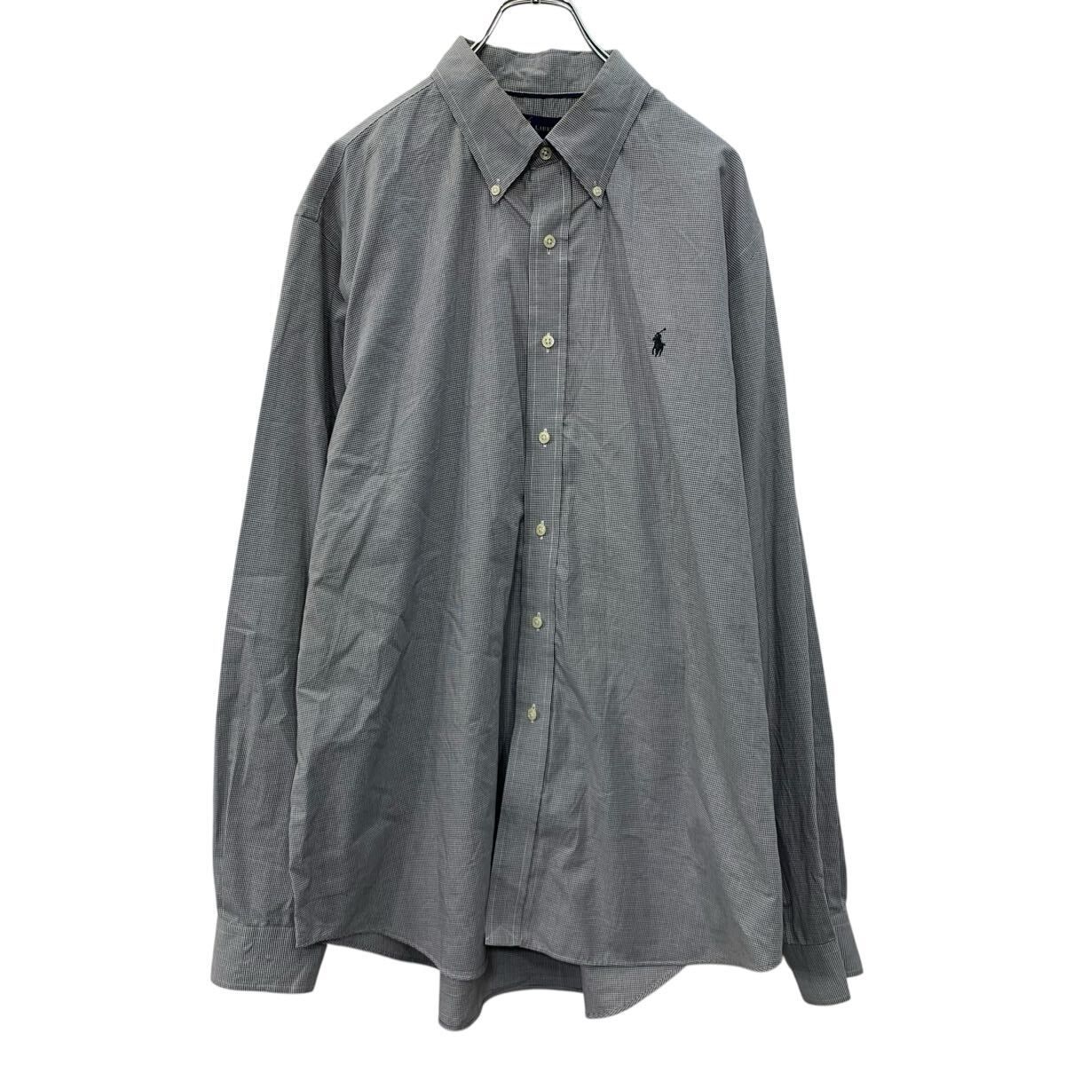 合計金額が3,980円(税込)以上の場合は、送料無料となります。(沖縄・一部離島は9800円以上）商品に興味をもって頂き、誠に有難うございます。恐れ入りますが最後までお読み頂き、ご了承の上ご購入下さい。アメリカから輸入した ラルフローレン チェックシャツ の販売です。【商品説明】※色やデザインは画像をご覧ください。【サイズ】（海外規格の為、基本的には大きめのサイズ感となりますが、詳細は実寸をご参照ください。)サイズ表記にてXXL 実寸着丈 85cm肩幅 52cm身幅 67cm袖丈 54cm(脇下から計測)・素人採寸の為、誤差についてはご容赦下さい。・着用感につきましては普段着用されているものとの実寸を比較して参考にされてください。【状態】状態確認 B〜C ランク品襟付近、後身頃 に薄い汚れがあります。《ランク》A-デッドストックや未使用に近い状態B-使用感はあるが綺麗な状態C-使用感があり多少の汚れがある状態D-使用感があり汚れや破れがある状態（上記ランクは弊社基準でのランク付けとなります。あくまでも参考として頂き、詳細は画像をご確認の上、ご入札ください。また、見落としによる目立たない穴、ほつれ、破れ、汚れ等のダメージ品が混入している場合もございますことをご理解の上、ご入札をお願い致します。）・全体的に使用感はありますが着用に問題はありません。・未洗濯品です。・保管上の折りジワと、ベール品によるシワはご容赦下さい。・状態に特に敏感な方のご入札はご遠慮下さい。※不明な点がありましたらお気軽に、ご質問下さい。【発送】佐川急便で発送します。※（沖縄及び一部離島へはヤマト運輸で発送する場合があります）合計金額が3,980円(税込)以上の場合は、送料無料となります。(沖縄・一部離島は9800円以上）【ご注意】・落札後はノークレーム＆ノーリターンにて、お願い致します。（返品は一切お受けできません。）・古着、usedの特性等を充分にご理解頂ける方のご購入に限らせて頂きます。 古着にご理解の無い方、状態に特に敏感な方のご購入はご遠慮下さい。・サイズ感につきましては普段着用されているものとの実寸を比較して参考にされてください。・できるだけ現物に近い色味をお伝えできるように気を付けておりますが、撮影環境や使用するモニターによっては、商品と画像に若干の色誤差が生じますことをご了承ください。【営業について】誠に勝手ながら、土曜、日曜、祝日、年末年始、ゴールデンウィークはお休みとさせて頂きます。また、お客様へのご対応時間は基本的には営業日の9:00〜17：00までになります。ご対応時間外や休業日にご落札いただいた商品や、ご質問など、頂いたご連絡への返信が滞る場合がございます。ご連絡、発送は休業明けより順次行っていきますのでご了承よろしくお願いいたします。★新商品、毎日大量入荷中です!!!20251017-0