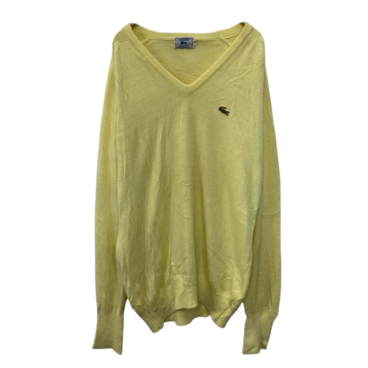 楽天市場】ラコステ セーター（カラーイエロー）（メンズファッション