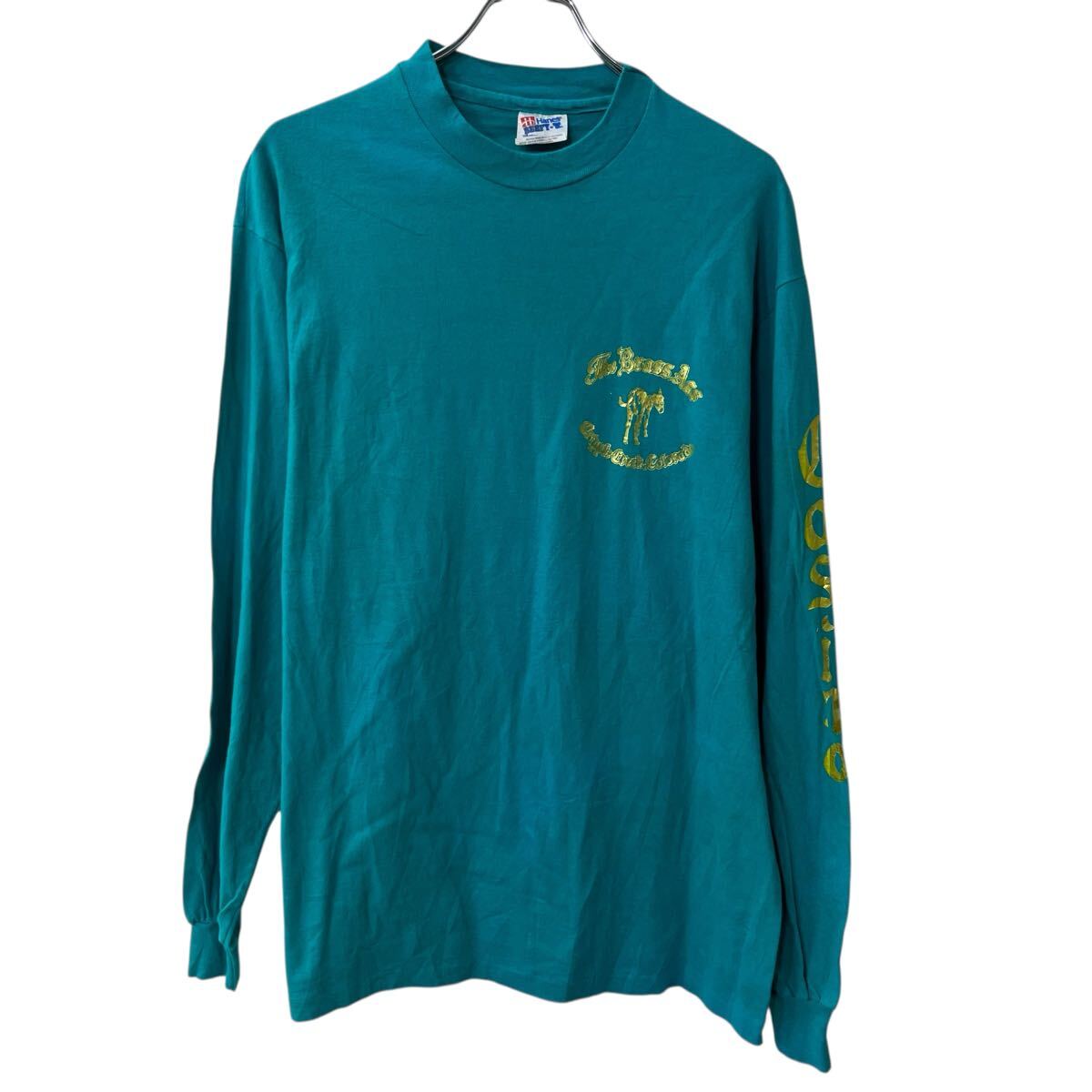 楽天市場】ロンt メンズ 袖プリント（ブランドヘインズ）（Tシャツ