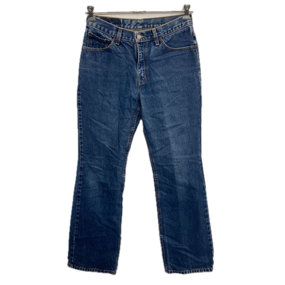 リーバイス517 W31 フレア ヒゲ 古着 青 USA製 80s 17039 80年代 USA製 Levi's リーバイス 517 BOOT CUT ブーツカット フレア