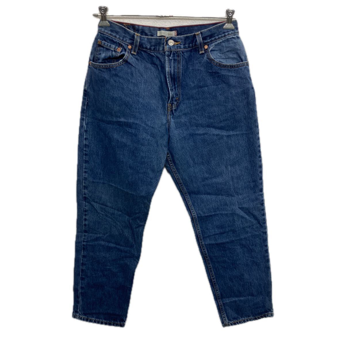 Pants - 【中古】【古着】 メキシコ製 Levi's 550 デニムパンツ 12S ブルー リーバイス ジップアップ アメカジ ジーンズ デニム コットン 2511-222