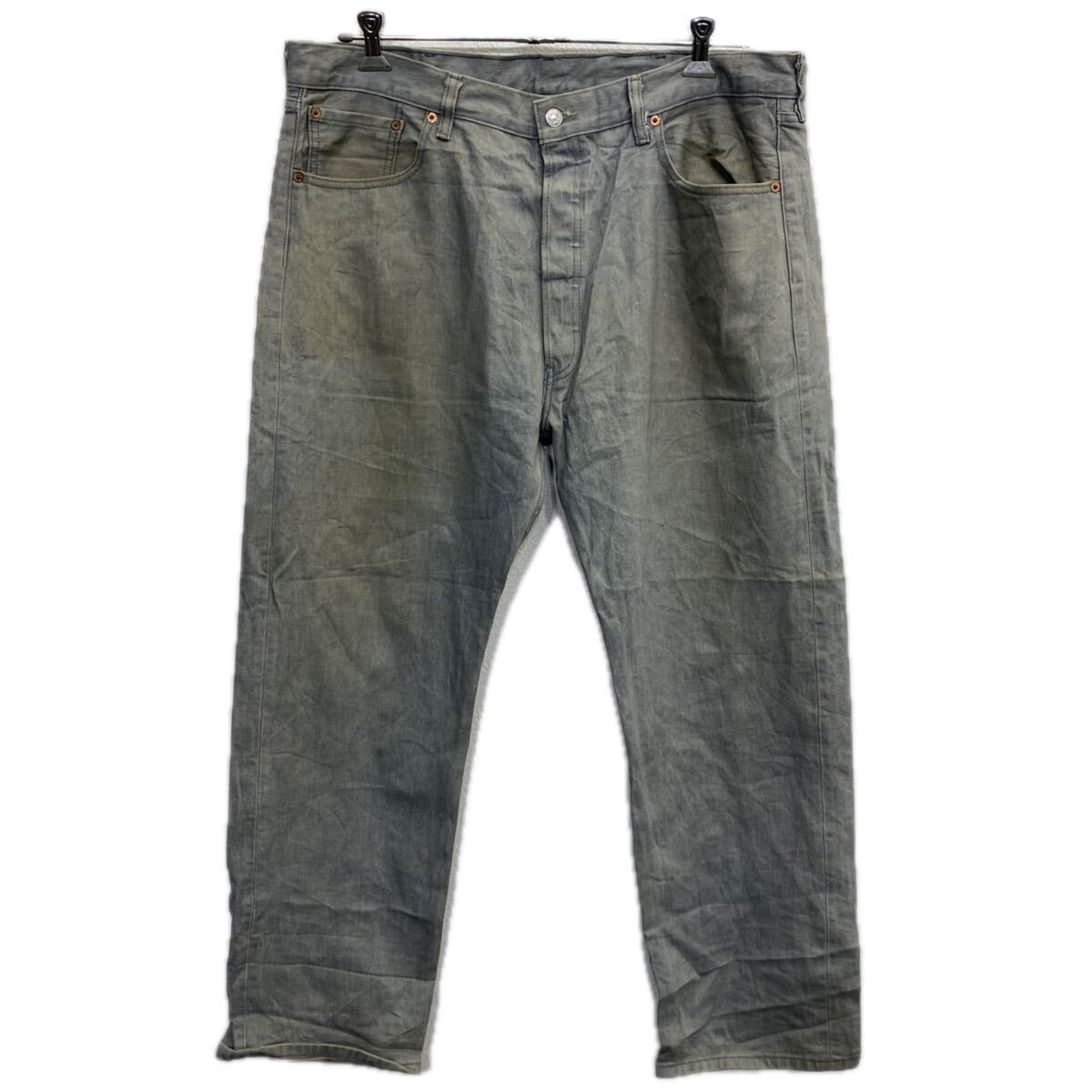 【中古】【古着】 メキシコ製 Levi's カラーデニムパンツ W40 グレー リーバイス ボタンフライ Gパン アメカジ ジーンズ 2511-310