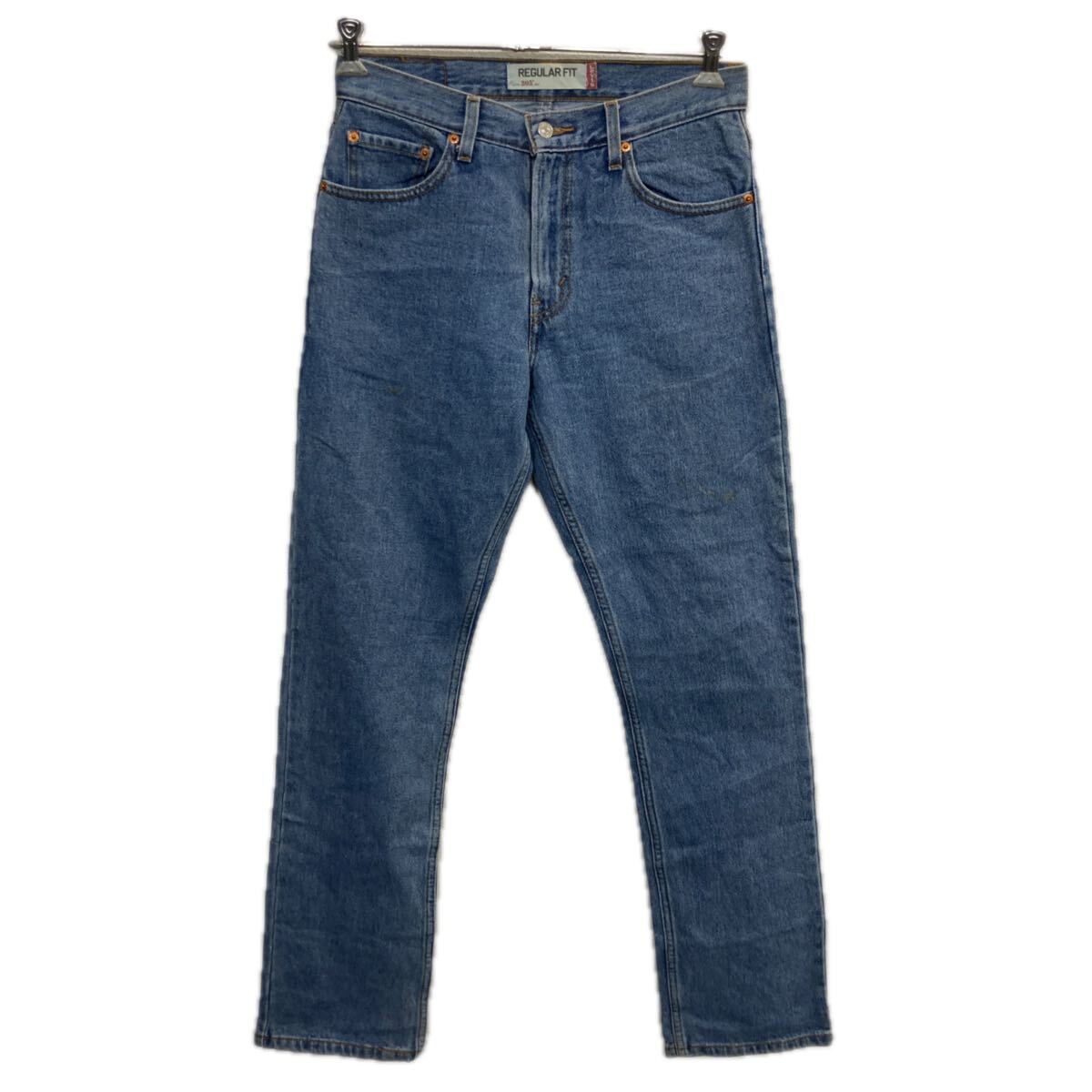 【中古】【古着】 Levi's 505 デニムパンツ W30 ブルー リーバイス ジップアップ アメカジ ジーンズ デニム コットン 2512-531