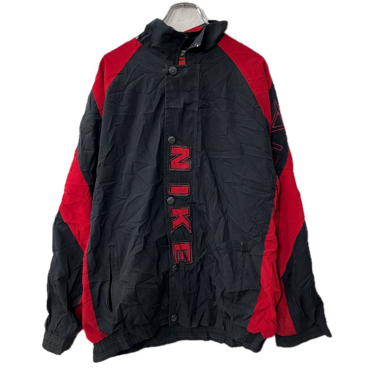 90s ビンテージ ナイキバスケットジャージ 上下セット サイド スナップボタン オールドNIKEナイキ ジャージ サイドスナップ バスケセットアップ XL