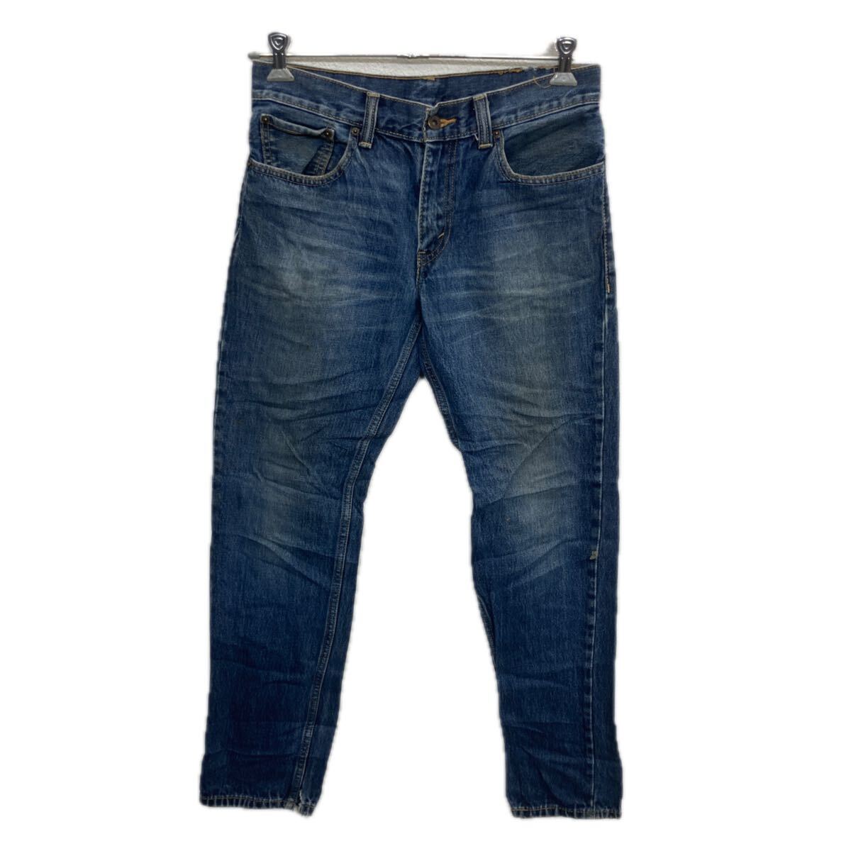 【中古】【古着】 Levi's 511 デニムパンツ W31 ブルー リーバイス ジップアップ アメカジ ジーンズ デニム コットン 2512-586