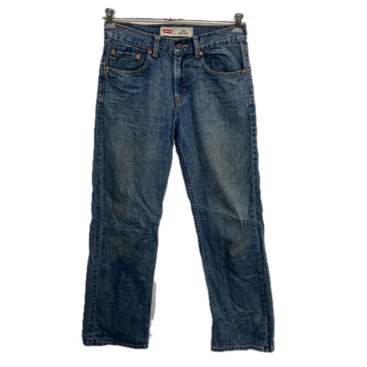 Rakuten - 【中古】【古着】 Levi's 550 デニムパンツ W27 ブルー リーバイス ジップアップ アメカジ ジーンズ デニム コットン 2601-246