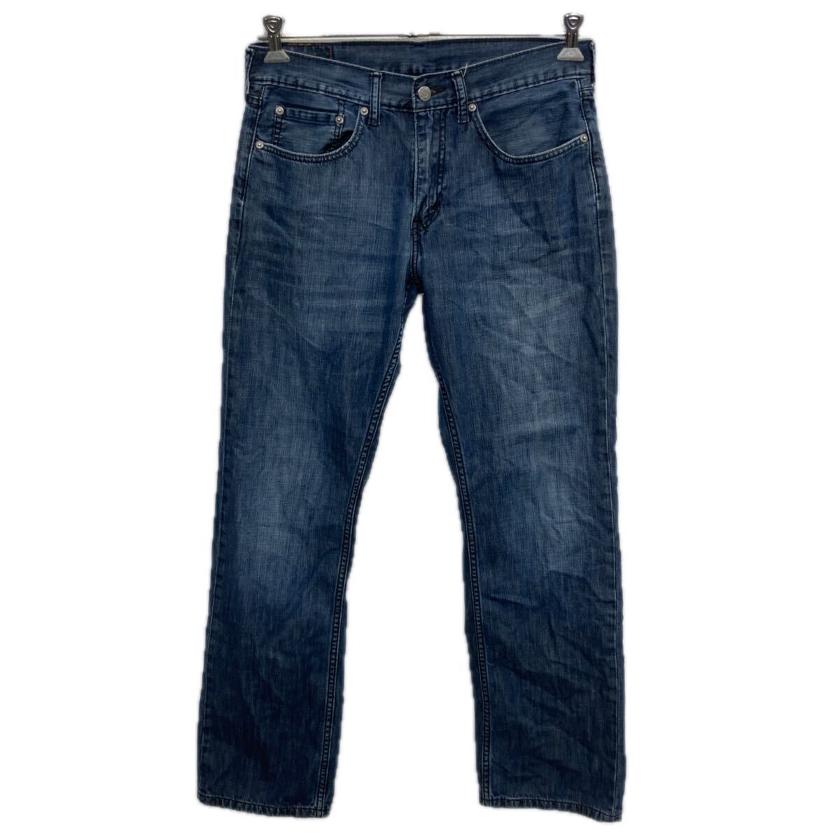 【中古】【古着】 Levi's 559 デニムパンツ W31 ダークブルー リーバイス ジップアップ アメカジ ジーンズ デニム コットン 2601-293(4.0)