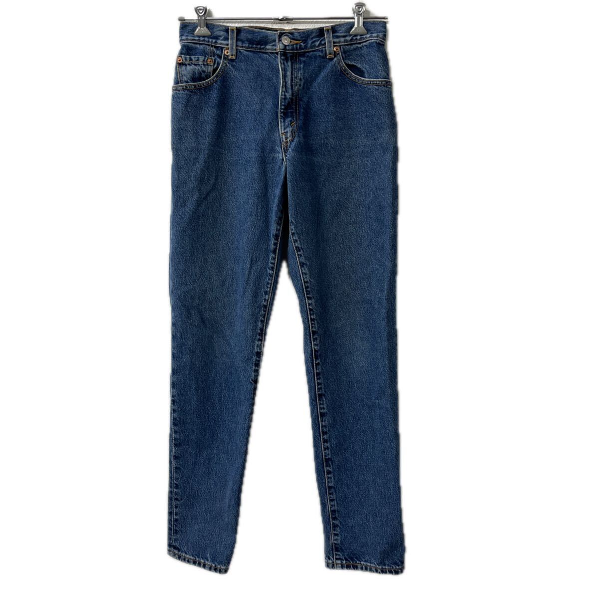 Half Pants, Shorts - 【中古】【古着】 Levi's 550 デニムパンツ W32 ブルー リーバイス ジップアップ アメカジ ジーンズ デニム コットン 2601-406