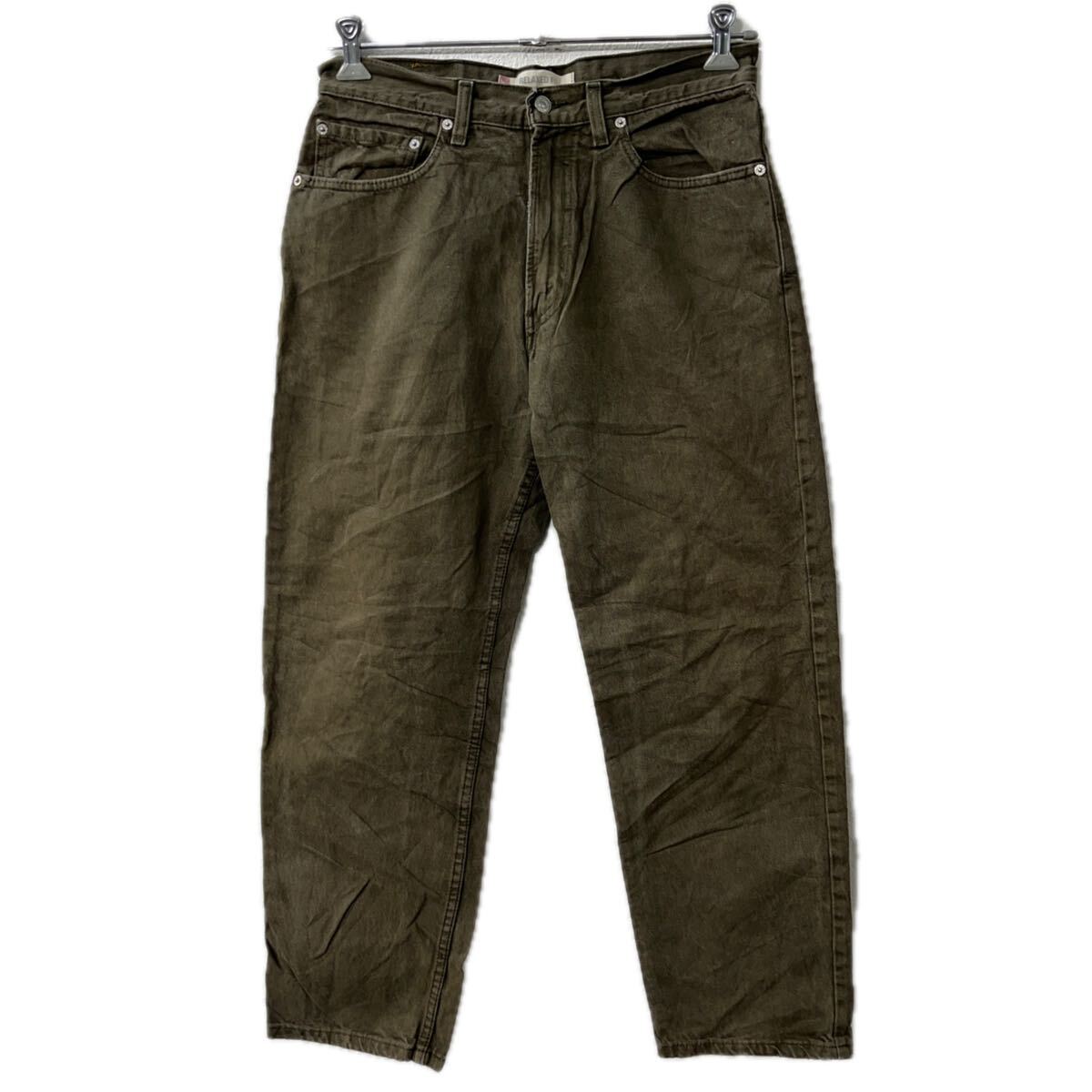 リーバイス　ジージャン　カーキ　 Levi's（リーバイス）の「【Levi's】RELAXED（デニムジャケット