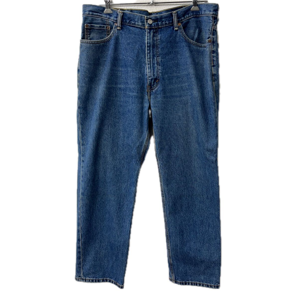 Rakuten - 【中古】【古着】 Levi's 550 デニムパンツ W40 ブルー リーバイス ビッグサイズ ジップアップ アメカジ ジーンズ デニム コットン 2601-476