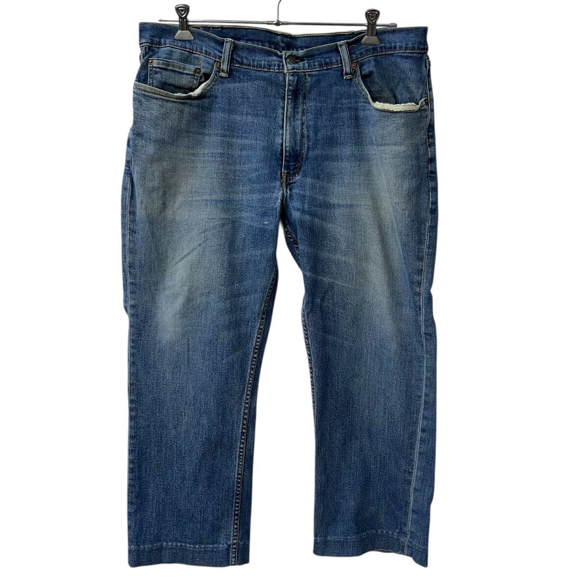 Rakuten - 【中古】【古着】 Levi's 559 デニムパンツ W38 ブルー リーバイス ジップアップ アメカジ ジーンズ デニム コットン 2602-74